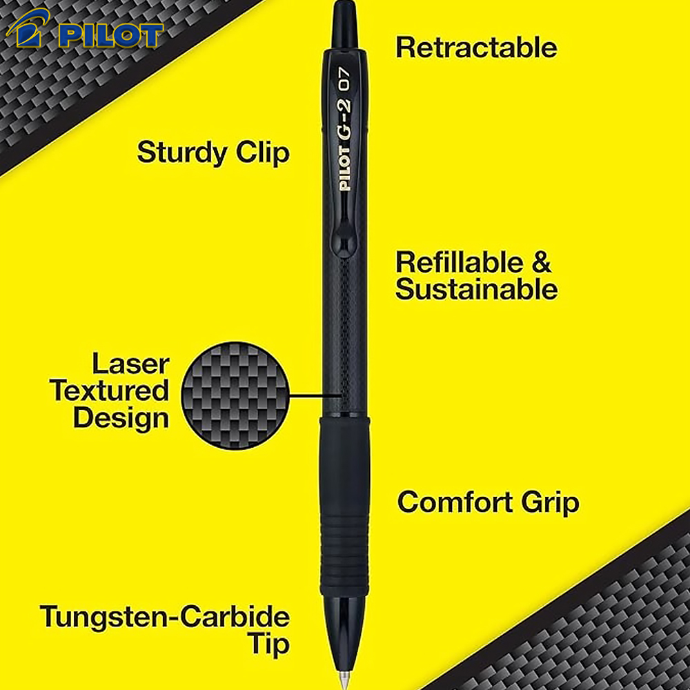 Pilot Pen G2 - Pena Gel Pilot Jepang Baru G2