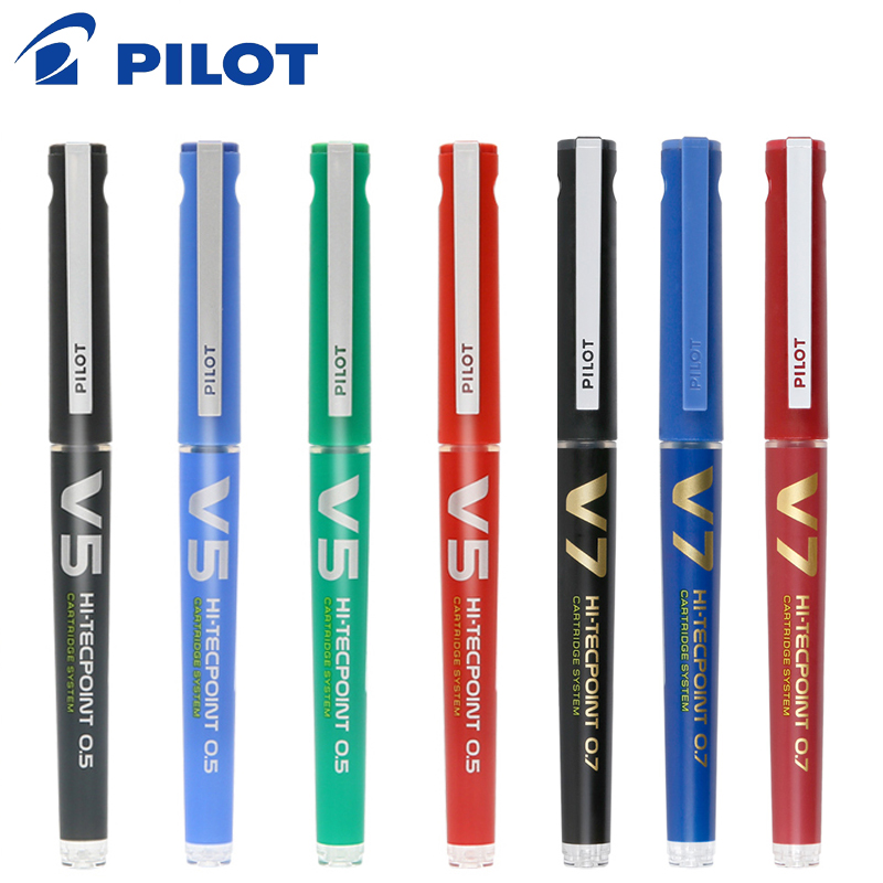Pilot Pen V5 - 2 Pcs Jepang Pilot HI-TECPOINT Gel