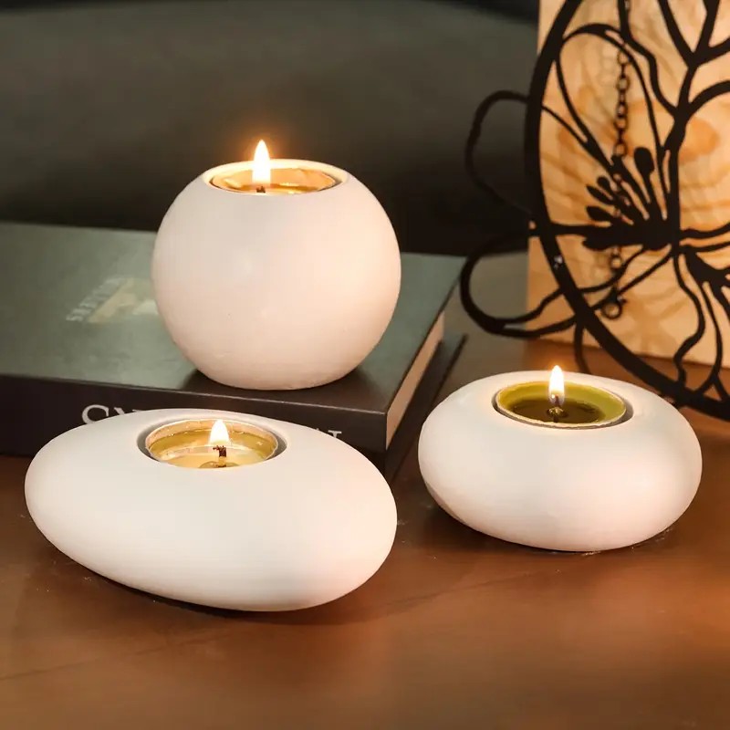 Candle Making Tutorial - Cetakan Silikon Resin Tempat Lilin Tealight,