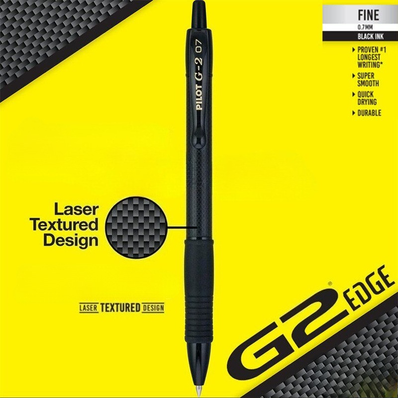 Pilot Pen G2 - Pena Bolpoin Pilot Jepang Tekstur Serat