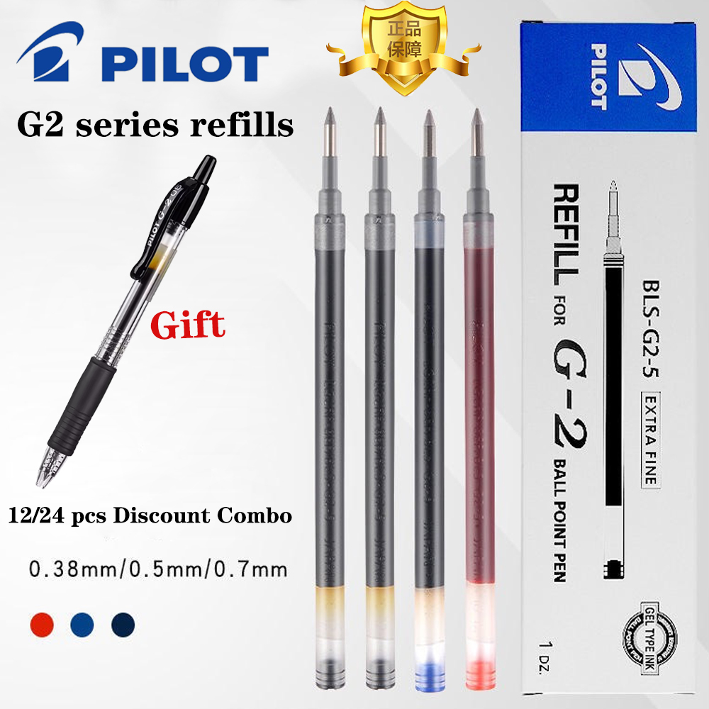 Pilot Pen G2 - 12 buah pena Gel PILOT asli