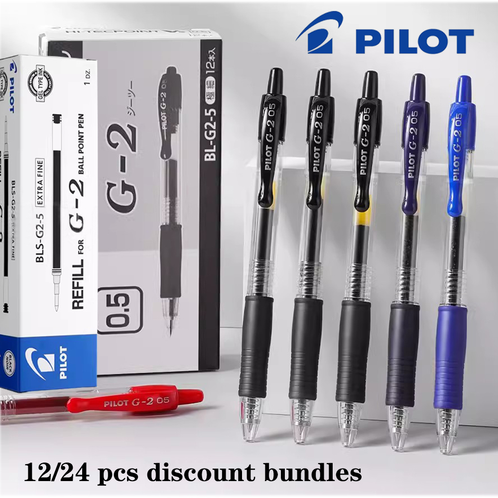 12/24 buah pena Gel PILOT asli - Pilot Pen G2 ulasan dan harga