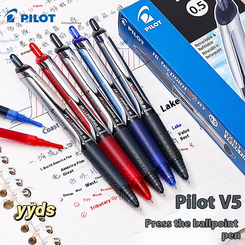 Pilot BXRT-V5 Pulpen Gel Retra - Pilot Pen V5 ulasan dan harga