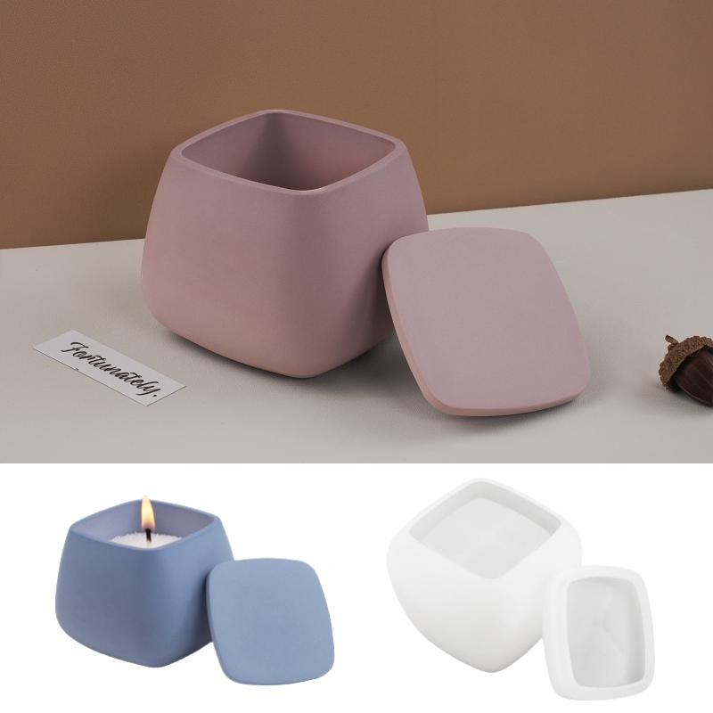 1Set Kotak Penyimpanan Persegi - Candle Making Tutorial ulasan dan harga