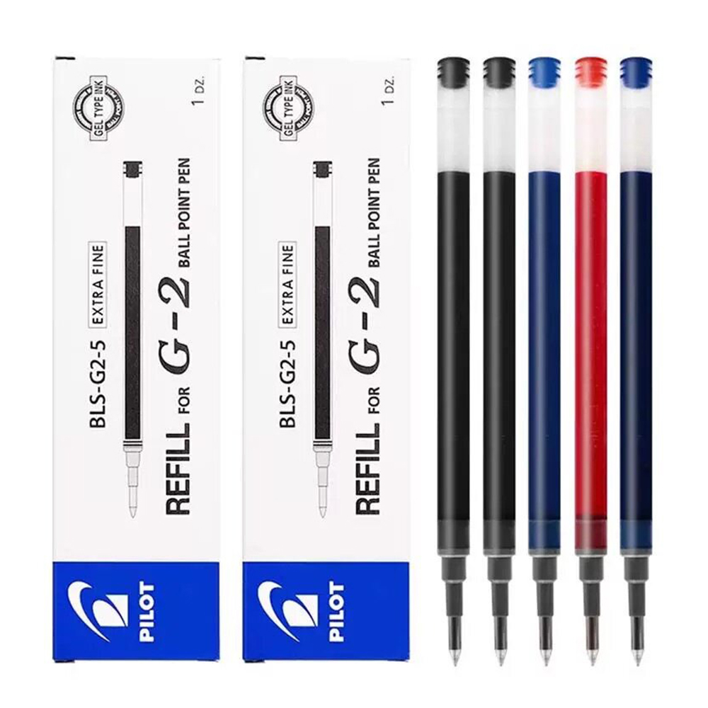 6 buah isi ulang pena gel asli - Pilot Pen G2 ulasan dan harga