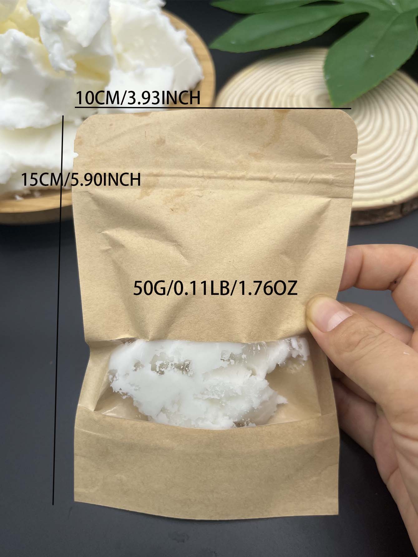 50/100/200G lilin kelapa alami - Candle Making Raw Material Wholesale ulasan dan harga