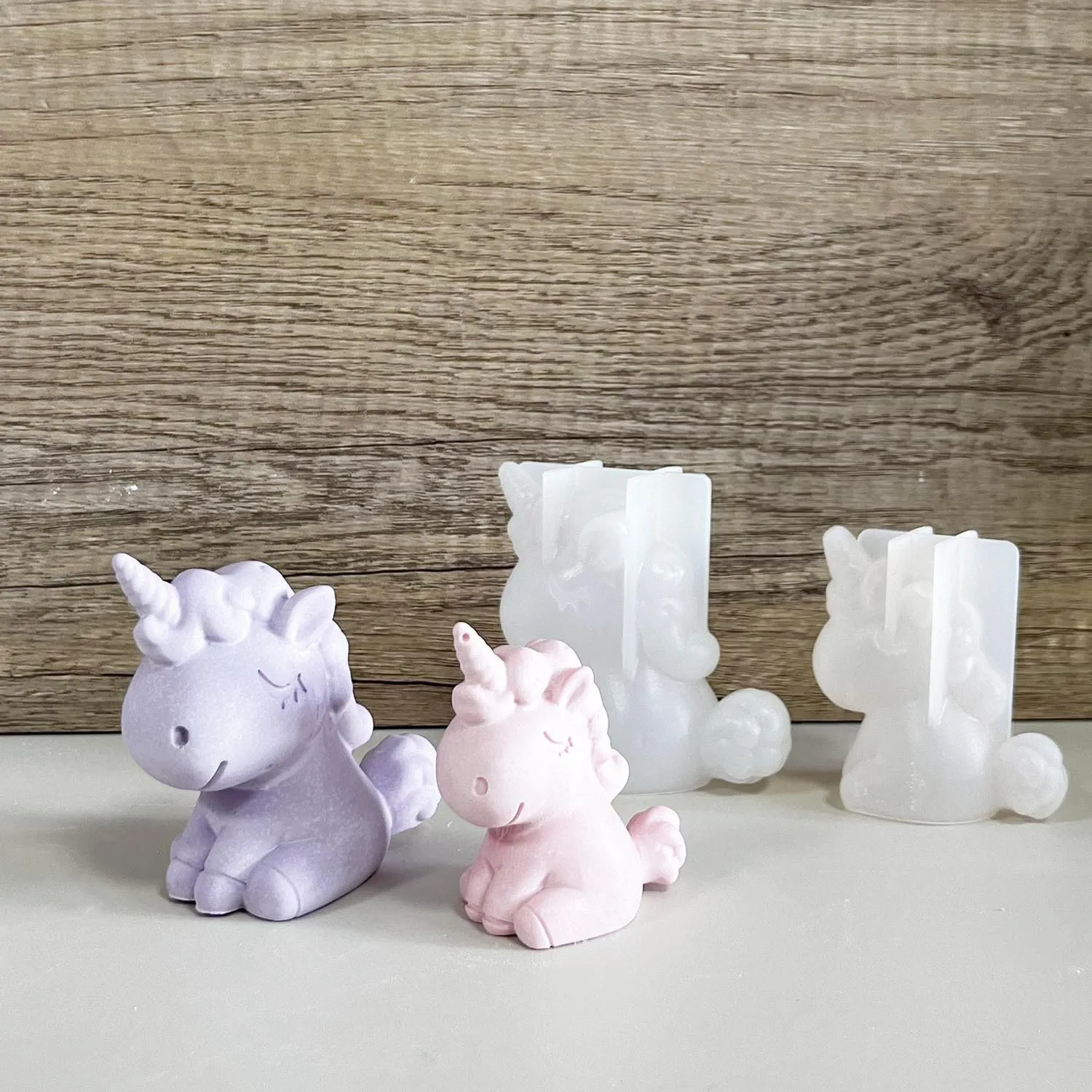 3D silikon geometris Unicorn k - Candle Making Tutorial ulasan dan harga