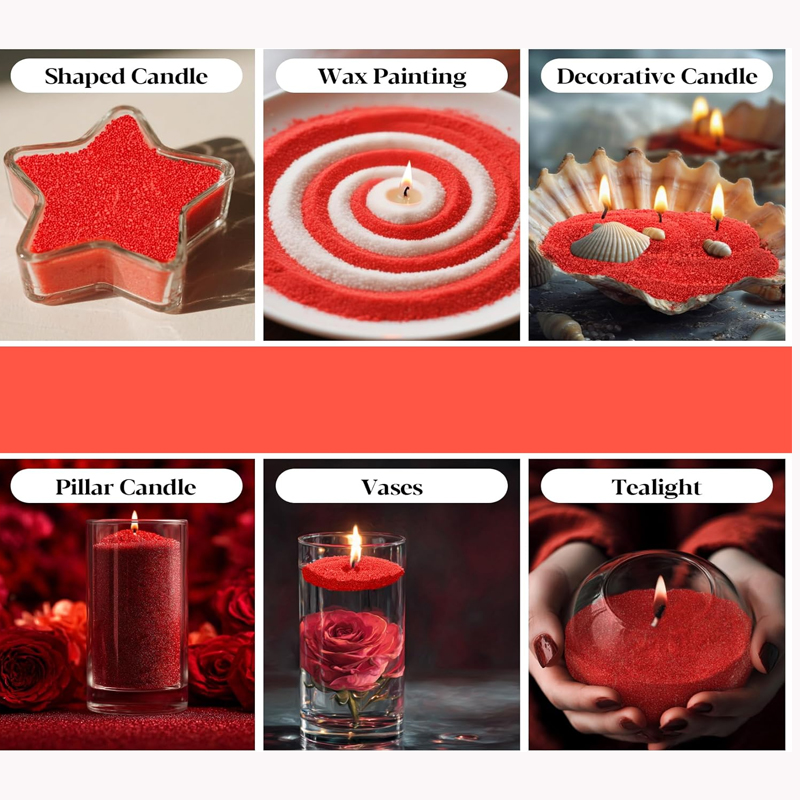 100G Lilin Mutiara Pasir Hijau - Candle Making Kit ulasan dan harga