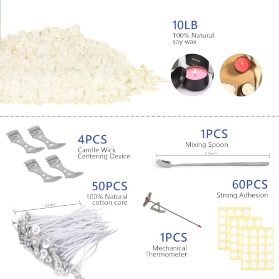 Perlengkapan Pembuatan Lilin,  - Candle Making Kit For Adults ulasan dan harga