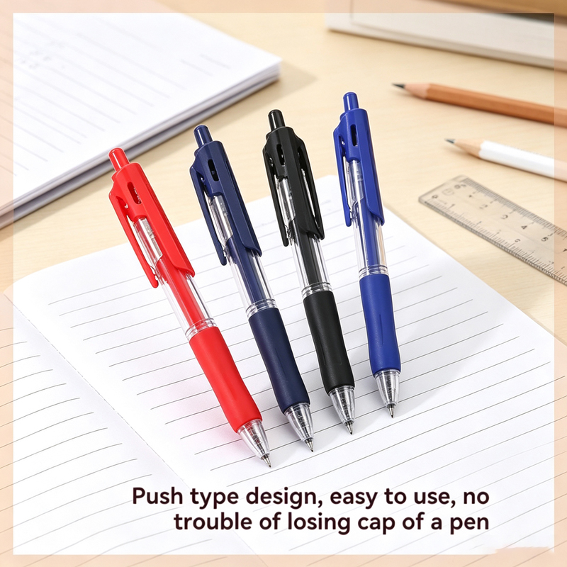 Pena Gel MUJI Retractable 0.5m - Muji Stationery Gel Pen ulasan dan harga