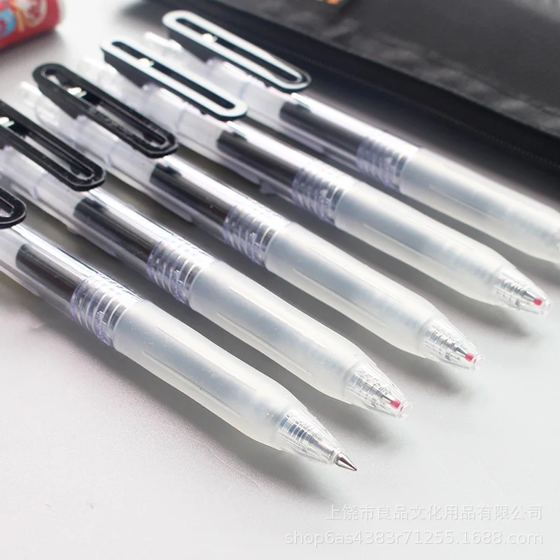 1/3 Buah/Set Pena Gel 0.5Mm Pe - Muji Stationery Gel Pen ulasan dan harga