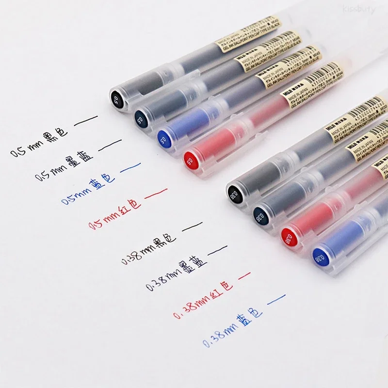 10-30 Buah/Set 0.38/0.5Mm Pena - Muji Stationery Gel Pen ulasan dan harga