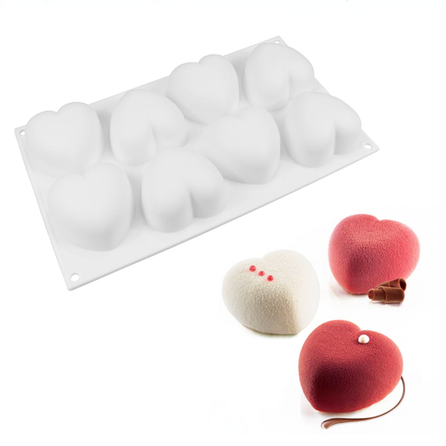 Love Heart cetakan sabun silik - Candle Making Tutorial ulasan dan harga