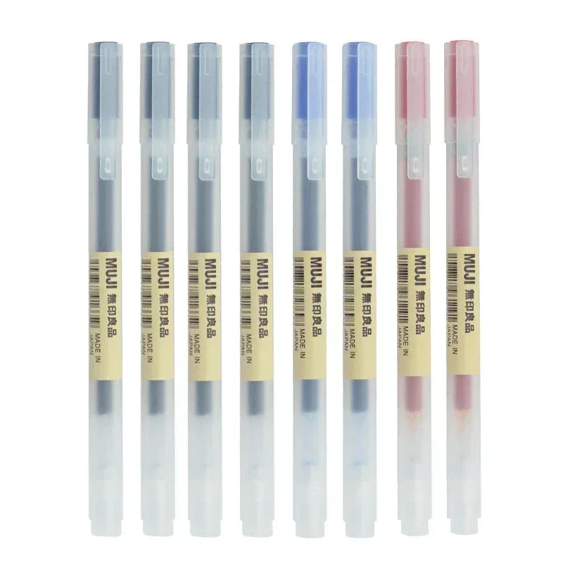 Pena Gel MUJI Cantik Hitam/Mer - Muji Stationery Gel Pen ulasan dan harga