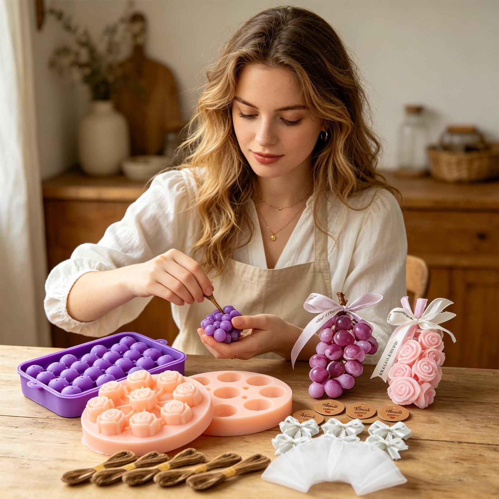 Perlengkapan Pembuatan Sabun D - Candle Making Kit For Adults ulasan dan harga