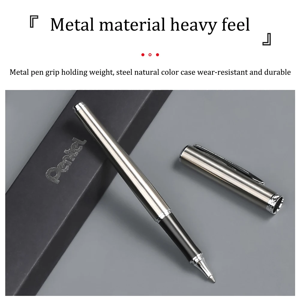 Jepang Pentel Logam Gel Pena K - Pentel Pen Energel ulasan dan harga