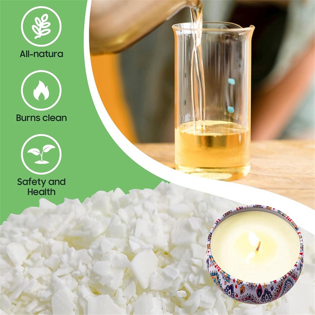 Perlengkapan Pembuatan Lilin u - Candle Making Kit For Adults ulasan dan harga