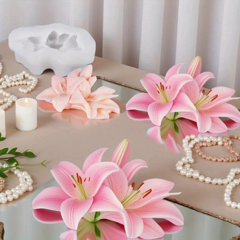 Cetakan Silikon Mawar Untuk Bu - Candle Making Kit For Adults ulasan dan harga