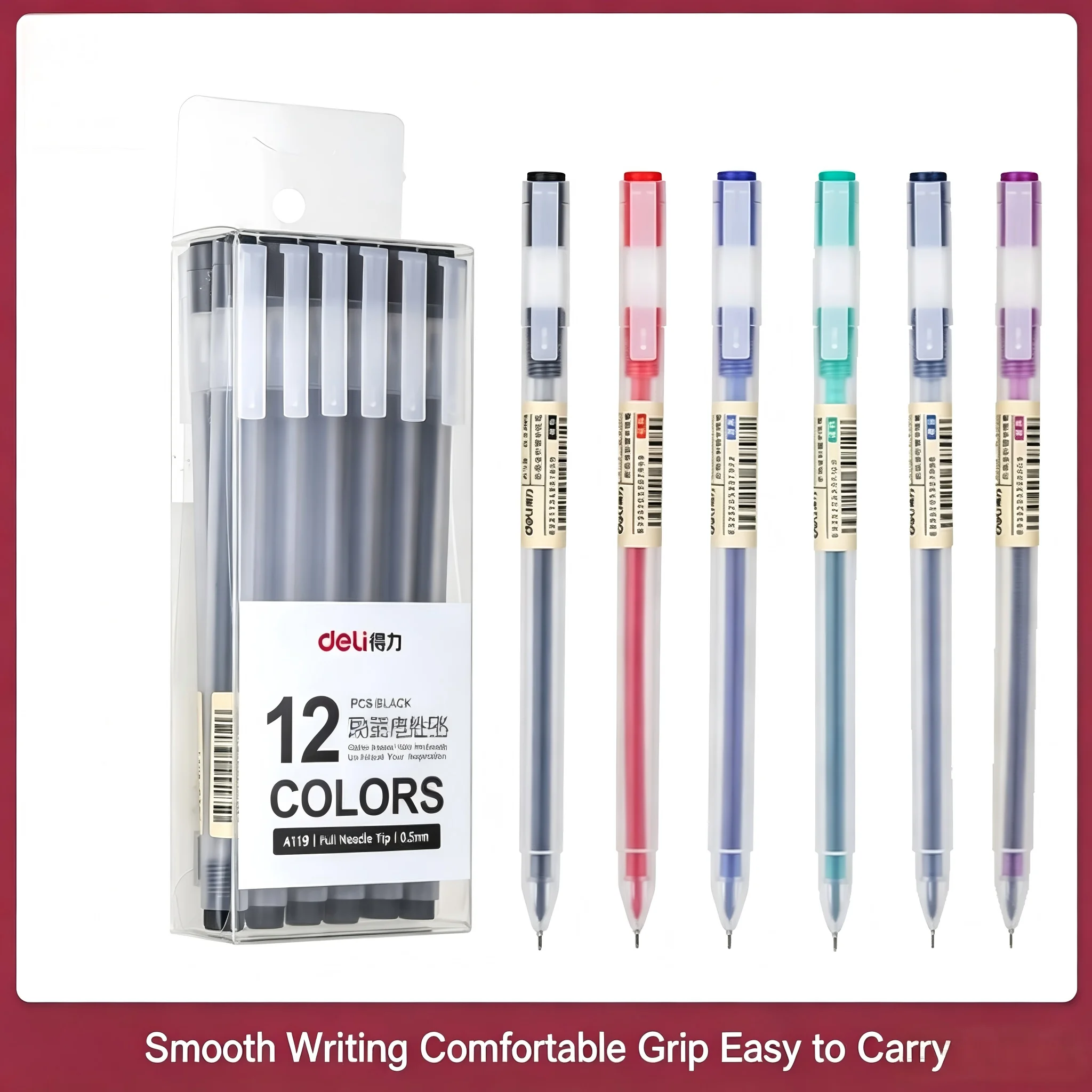 A119 Pena Gel Hitam 0.5Mm Ujun - Muji Stationery Gel Pen ulasan dan harga