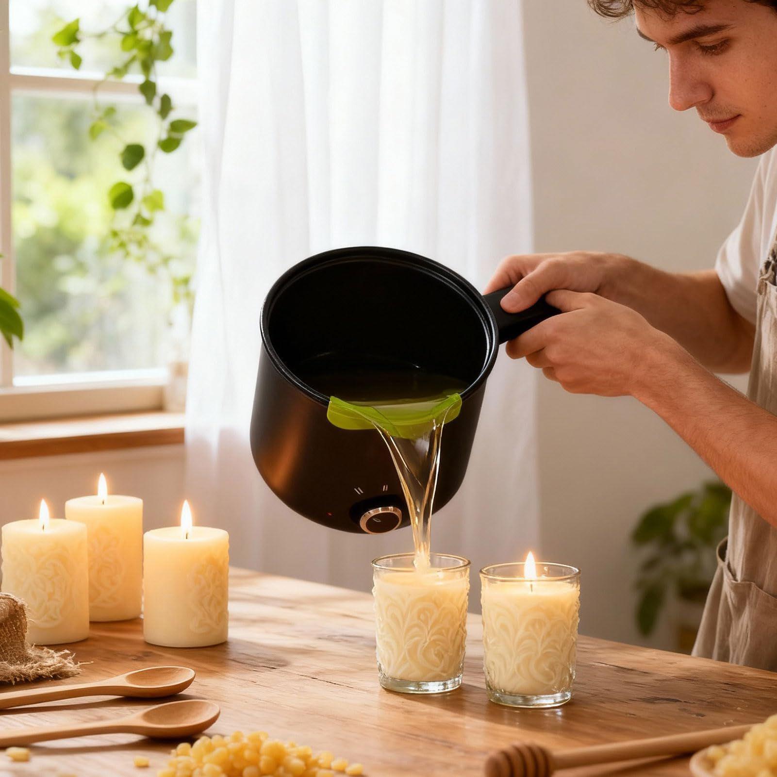 Panci Pelebur Lilin 1.5L Besar - Candle Making Kit ulasan dan harga