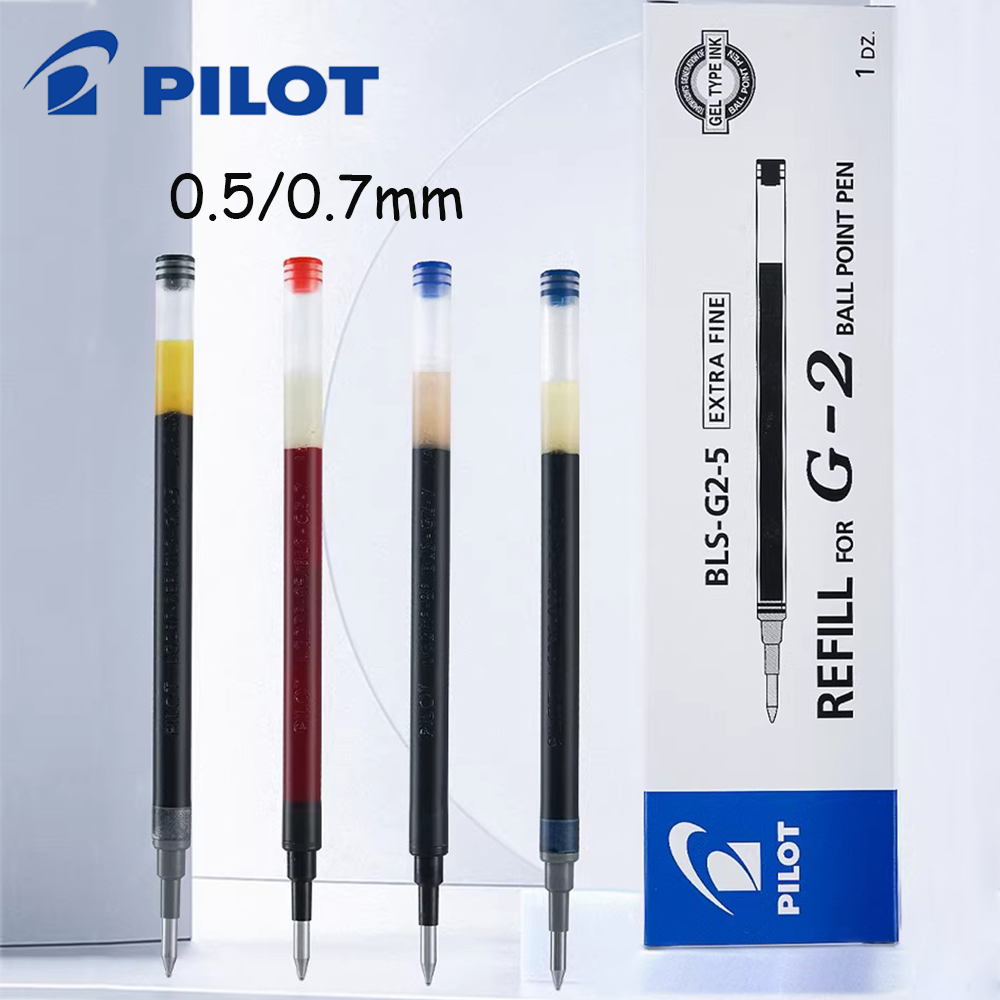 12 Buah Isi Ulang Pena Gel PIL - Pilot Pen G2 ulasan dan harga