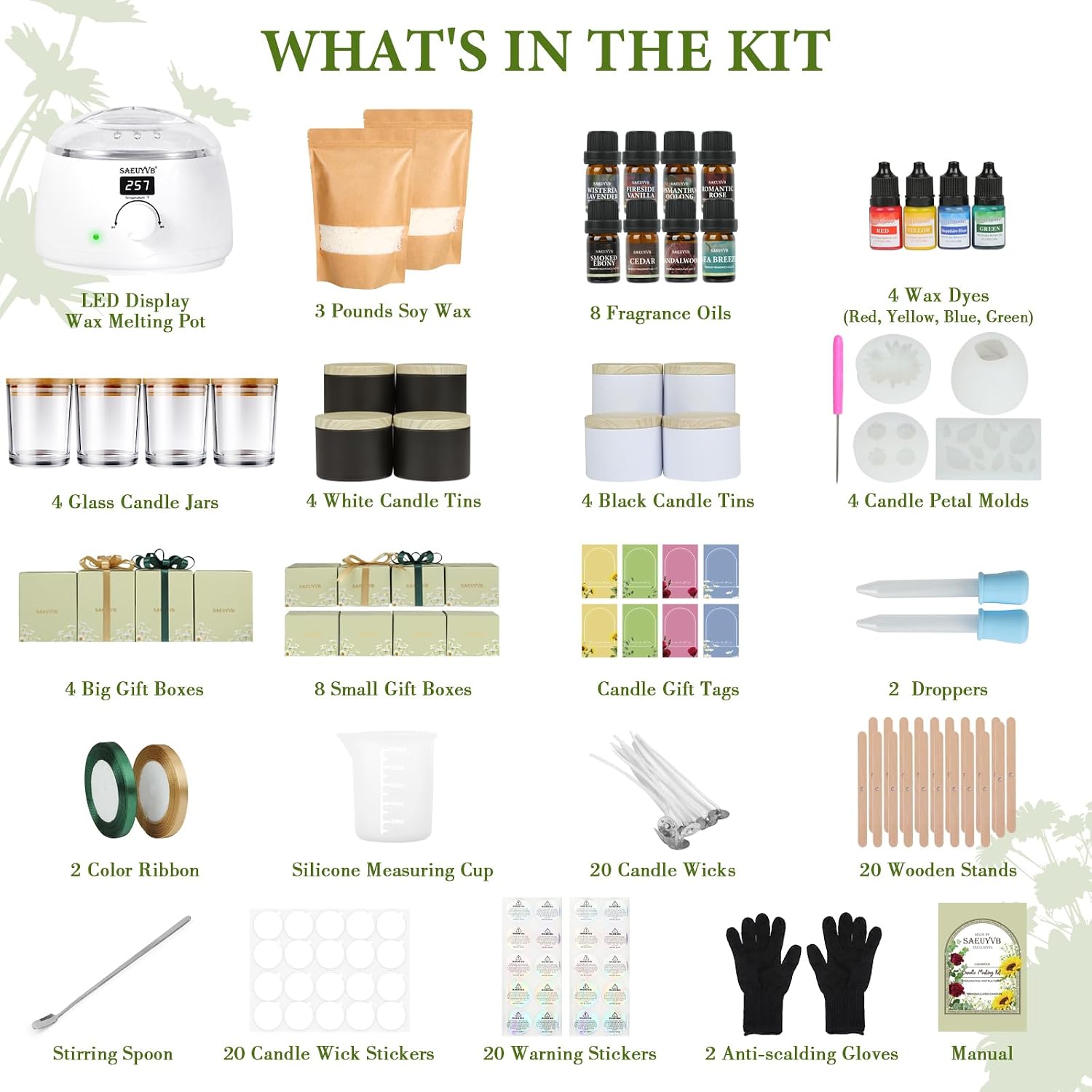 Perlengkapan Pembuatan Lilin,  - Candle Making Kit For Adults ulasan dan harga