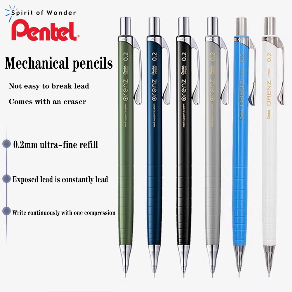 Pensil Mekanik Pentel Orenz 0. - Pentel Pen Energel ulasan dan harga