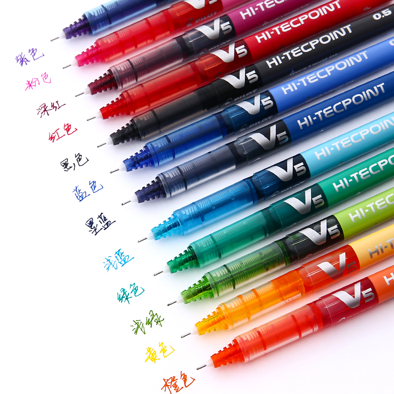 1 buah pena rol cair Pilot V5  - Pilot Pen V5 ulasan dan harga
